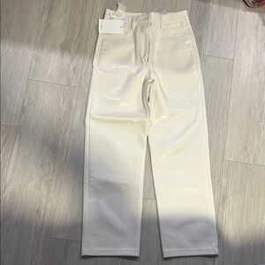 Wilfred Cream High-Waisted Pants